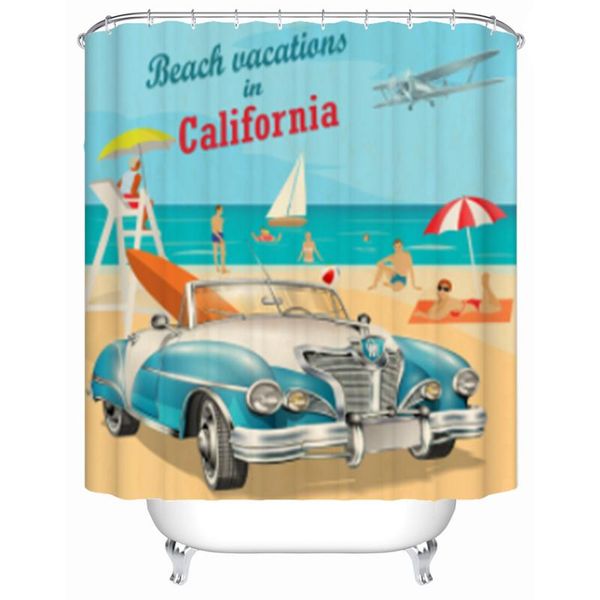 shower curtains beach vacation in california curtain poster decor bathroom fabric bathtub with hooks waterproof
shower curtains beach vacation in california curtain poster decor bathroom fabric bathtub with hooks waterproof