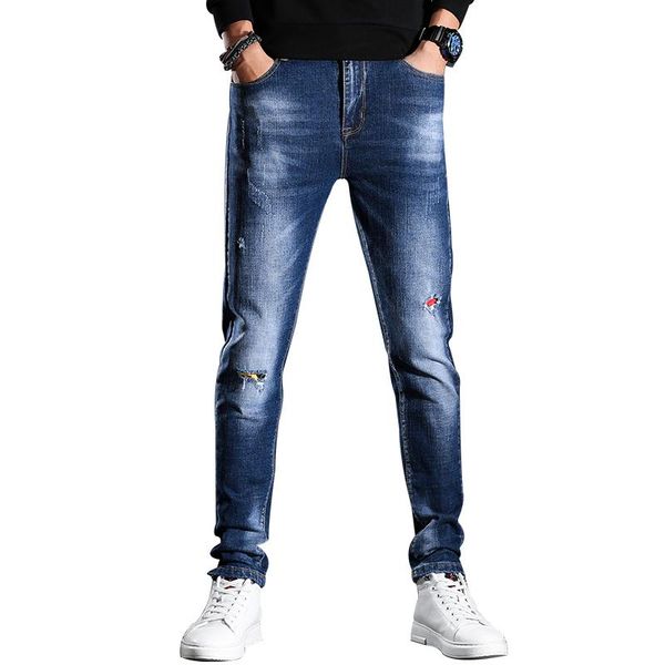 men's jeans 2021 spring autumn blue hole fashion retro regular fit stretch denim pants male brand trousers size 28-38,717
men's jeans 2021 spring autumn blue hole fashion retro regular fit stretch denim pants male brand trousers size 28-38,717