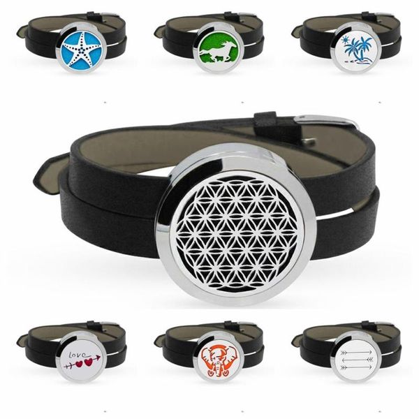 charm bracelets flower of life starfish diffuser bracelet stainless steel magnet locket pu leather wristband perfume 10 pads, Golden;silver
charm bracelets flower of life starfish diffuser bracelet stainless steel magnet locket pu leather wristband perfume 10 pads, Golden;silver