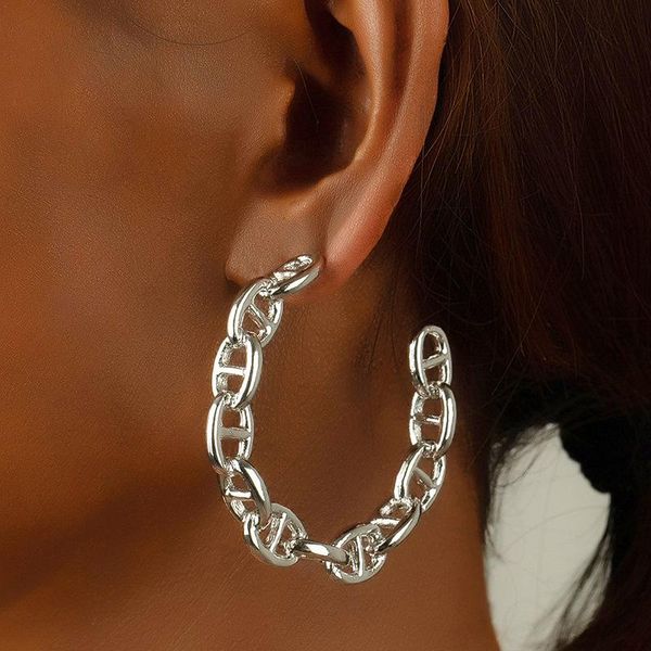 hoop & huggie 2021 ins gold chain round geo geometric minimalism earrings trendy fashion korean women party jewelry bijoux, Golden;silver
hoop & huggie 2021 ins gold chain round geo geometric minimalism earrings trendy fashion korean women party jewelry bijoux, Golden;silver