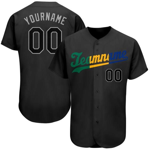 custom black black-royal authentic baseball jersey, Blue;black 
custom black black-royal authentic baseball jersey, Blue;black