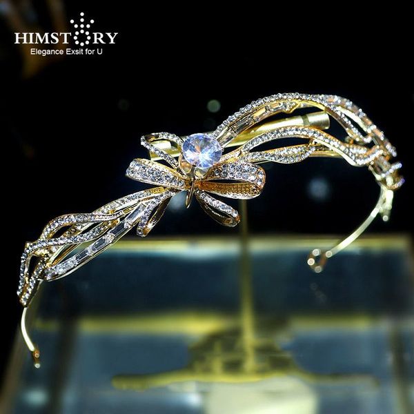 hair clips & barrettes himstory sweet wave shape bridal headband bowknot cubic jewelry tiara crown princess accessories de noiva, Golden;silver
hair clips & barrettes himstory sweet wave shape bridal headband bowknot cubic jewelry tiara crown princess accessories de noiva, Golden;silver