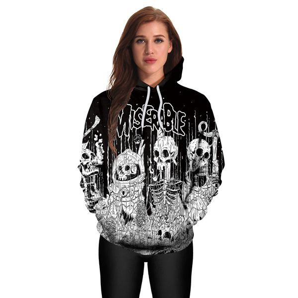 women's hoodie new men's sweater fashion advanced design sense s casual loose autumn sweaters b101-072, Black
women's hoodie new men's sweater fashion advanced design sense s casual loose autumn sweaters b101-072, Black
