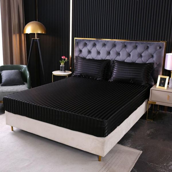 sheets & sets 2021 selling bedding modern simple style imitation silk jacquard satin fitted sheet mattress cover protective
sheets & sets 2021 selling bedding modern simple style imitation silk jacquard satin fitted sheet mattress cover protective