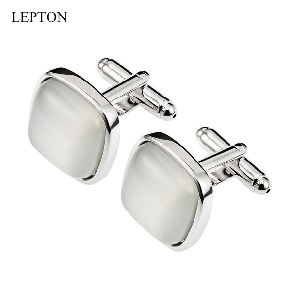 low-key luxury cat eye stone cufflinks for mens lepton coffee and milky white color stones cuff links man shirt cuffs cufflink, Silver
low-key luxury cat eye stone cufflinks for mens lepton coffee and milky white color stones cuff links man shirt cuffs cufflink, Silver