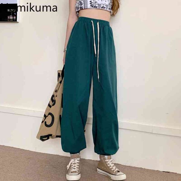 nomikuma causal sweatpants women lace up stretch high waist long trousers new solid harem pants mujer pantalones 6h341 210427, Black;white
nomikuma causal sweatpants women lace up stretch high waist long trousers new solid harem pants mujer pantalones 6h341 210427, Black;white