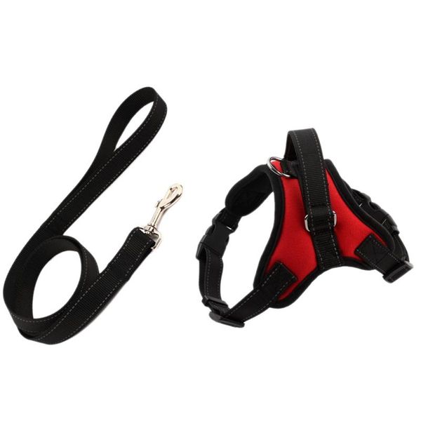 dog collars & leashes harness leash set adjustable breathable cat collar vest for puppy pet chest strap accessories red
dog collars & leashes harness leash set adjustable breathable cat collar vest for puppy pet chest strap accessories red