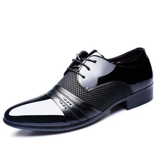dress shoes men pointed toe mens patent leather black wedding oxford formal big size fashion
dress shoes men pointed toe mens patent leather black wedding oxford formal big size fashion