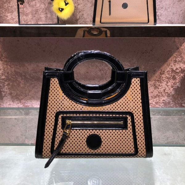 women handbags tote hand bag perforation cowhide leather retro smooth black lambskin silhouette contrast two tone lining
women handbags tote hand bag perforation cowhide leather retro smooth black lambskin silhouette contrast two tone lining