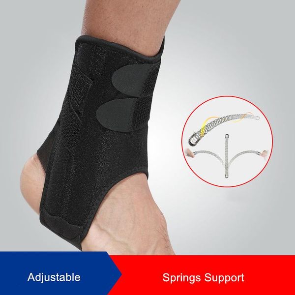 ankle support 1 pcs foot angel sports fixed brace stabilizer with springs for basketball sprain protection sleeve, Blue;black
ankle support 1 pcs foot angel sports fixed brace stabilizer with springs for basketball sprain protection sleeve, Blue;black