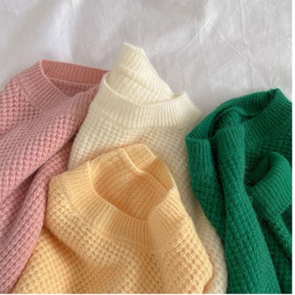 women's sweaters winter green sweater women pullover girls knitting long sleeve autumn casual female knitted outerwear warm soft, White;black
women's sweaters winter green sweater women pullover girls knitting long sleeve autumn casual female knitted outerwear warm soft, White;black