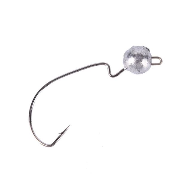 5pcs/lot fishing soft worm hooks crank jig lead head steel wide super lock fishhooks lure softjerk tackle marbit
5pcs/lot fishing soft worm hooks crank jig lead head steel wide super lock fishhooks lure softjerk tackle marbit