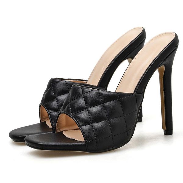slippers summer wear high heel beach sandals 35-42 open toe women flip fiop thin heels 11.5cm high-heeled shoes, Black
slippers summer wear high heel beach sandals 35-42 open toe women flip fiop thin heels 11.5cm high-heeled shoes, Black