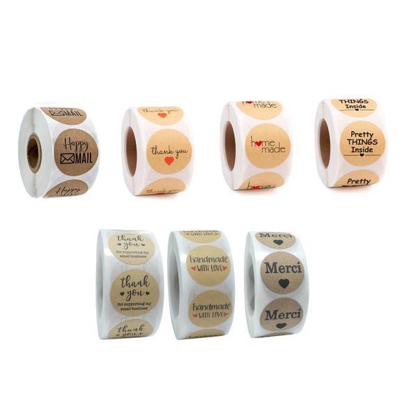 gift wrap dophee 500 pcs handmade stickers natural kraft paper for package adhesive thank you sticker seal labels stationery
gift wrap dophee 500 pcs handmade stickers natural kraft paper for package adhesive thank you sticker seal labels stationery