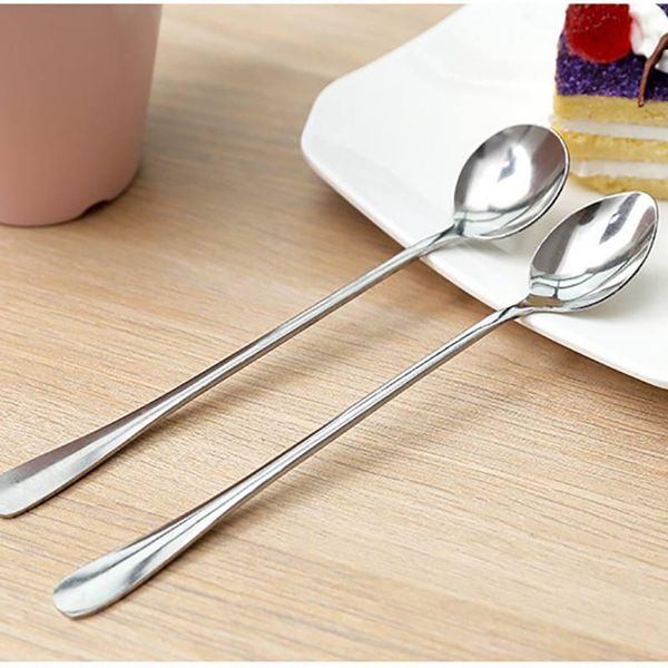 spoons stainless steel long handled silver stirring spoon ice cream dessert tea coffee kitchen mixing accessories
spoons stainless steel long handled silver stirring spoon ice cream dessert tea coffee kitchen mixing accessories