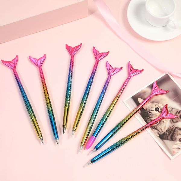 creative personality fish tail gel pens korean writing gift pen office accessories stationary cute school supplies
creative personality fish tail gel pens korean writing gift pen office accessories stationary cute school supplies