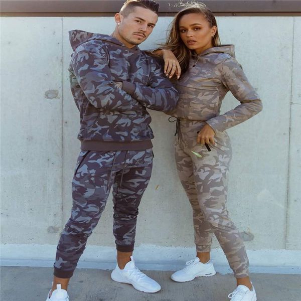 men's tracksuits spring and autumn women's running workout clothes camouflage sweatshirt sports pants leisure trend suit, Gray
men's tracksuits spring and autumn women's running workout clothes camouflage sweatshirt sports pants leisure trend suit, Gray