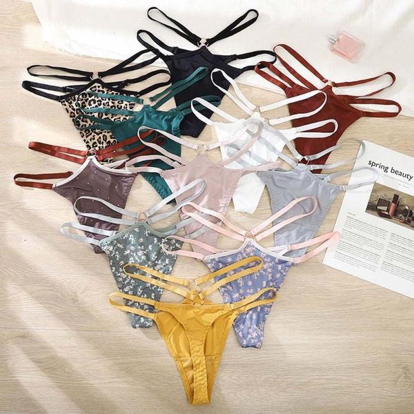 women's panties 1pc hollow floral leopard print bandage g-string comfortable breathable ice silk thong lady trendy lingerie, Black;pink
women's panties 1pc hollow floral leopard print bandage g-string comfortable breathable ice silk thong lady trendy lingerie, Black;pink