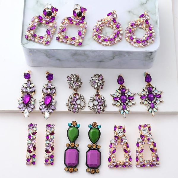 dangle & chandelier ztech purple series big elegant statement earrings for women gilrs round square pendant holiday jewelry wedding party gi, Silver
dangle & chandelier ztech purple series big elegant statement earrings for women gilrs round square pendant holiday jewelry wedding party gi, Silver