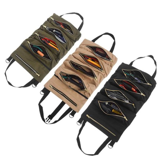 multi-function car seat suspension canvas bag portable tool collection outdoor storage bottles & jars
multi-function car seat suspension canvas bag portable tool collection outdoor storage bottles & jars