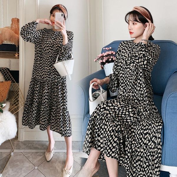maternity dresses 8930# clothes spring autumn nursing dress chiffon floral long sleeves midi pregnant women mom, White
maternity dresses 8930# clothes spring autumn nursing dress chiffon floral long sleeves midi pregnant women mom, White