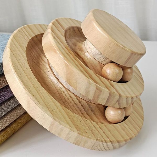 cat toys toy wooden turntable rolling ball double layer three four funny bite resistant
cat toys toy wooden turntable rolling ball double layer three four funny bite resistant