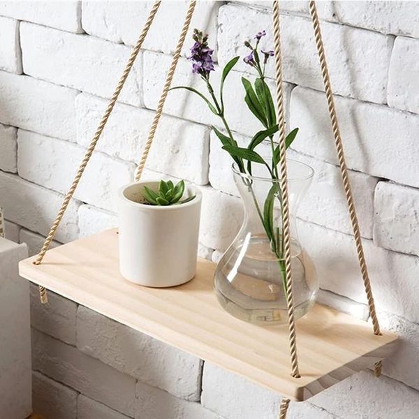 other home decor wood swing hanging rope wall mounted floating shelf shelves for living room bedroom bathroom kitchen
other home decor wood swing hanging rope wall mounted floating shelf shelves for living room bedroom bathroom kitchen
