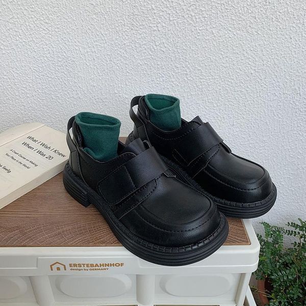 dress shoes single spring jk uniform retro british style black leather thick soles students ugly giant
dress shoes single spring jk uniform retro british style black leather thick soles students ugly giant