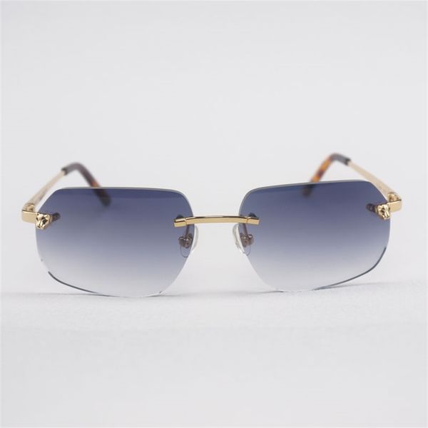 factory sale vintage leopard style sunglasses men rimless metal frame gafas women for outdoor accessories oculos oval shades, White;black
factory sale vintage leopard style sunglasses men rimless metal frame gafas women for outdoor accessories oculos oval shades, White;black