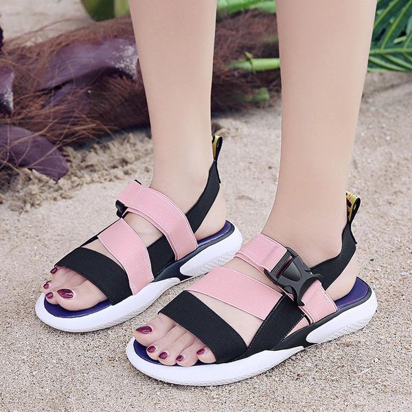 fashion sandals and slippers women wear 2021 summer korean flat bottom wild ins fairy beach zapatos de mujer, Black
fashion sandals and slippers women wear 2021 summer korean flat bottom wild ins fairy beach zapatos de mujer, Black