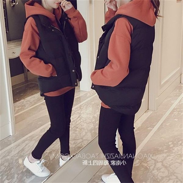women's vests 2021 autumn and winter ladies fashion slim wild vest jacket, Black;white
women's vests 2021 autumn and winter ladies fashion slim wild vest jacket, Black;white