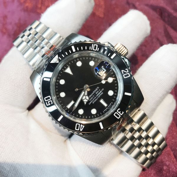 15 colors mens watch 904l stainless steel ceramic bezel sapphire glass automatic glide sooth second hand silver sub wristwatch aaa, Slivery;brown
15 colors mens watch 904l stainless steel ceramic bezel sapphire glass automatic glide sooth second hand silver sub wristwatch aaa, Slivery;brown