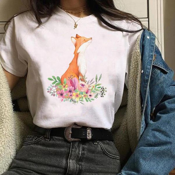 men printing print graphic fox mens flower floral 90s cute fashion clothes lady tees female shirt, White;black
men printing print graphic fox mens flower floral 90s cute fashion clothes lady tees female shirt, White;black