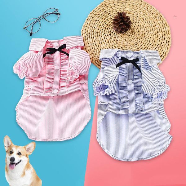 dog apparel puppy clothes spring and summer thin breathable shirt small teddy pomeranian cat supplies
dog apparel puppy clothes spring and summer thin breathable shirt small teddy pomeranian cat supplies