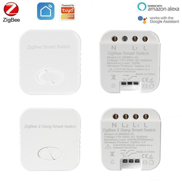 smart home control tuya zigbee switch wireless relay module 1/2gang remote switches work with life alexa google
smart home control tuya zigbee switch wireless relay module 1/2gang remote switches work with life alexa google
