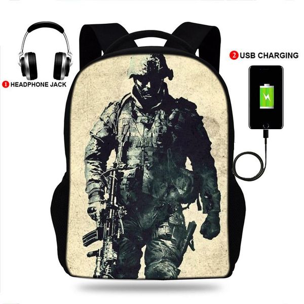backpack buleflyer modern warfarer print backpacks boys/girls school bags lapteenage notebook usb charge mochila
backpack buleflyer modern warfarer print backpacks boys/girls school bags lapteenage notebook usb charge mochila