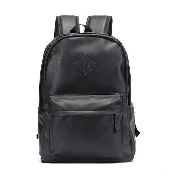 backpack solid black men's usb waterproof leather women's brand casual lapbag pack 2021 school boy
backpack solid black men's usb waterproof leather women's brand casual lapbag pack 2021 school boy