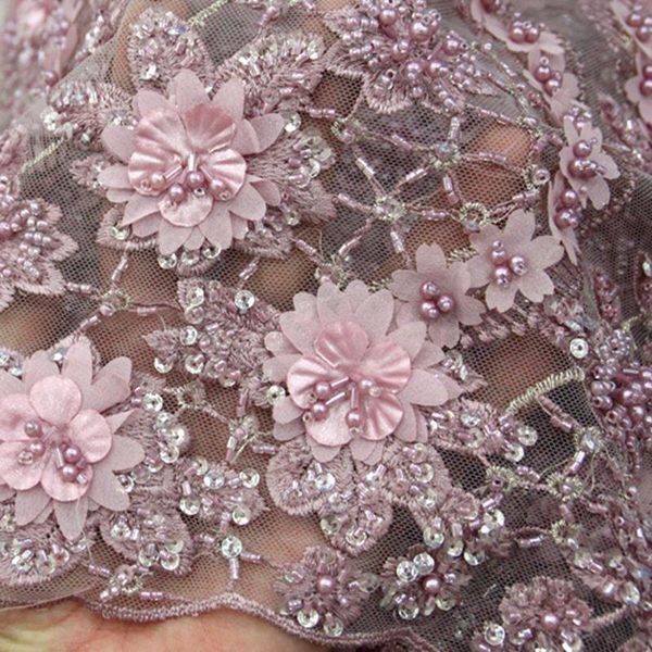 ribbon nigerian lace fabric tulle string luxury beaded african embroidery 3d flower sequins french, Pink;blue
ribbon nigerian lace fabric tulle string luxury beaded african embroidery 3d flower sequins french, Pink;blue