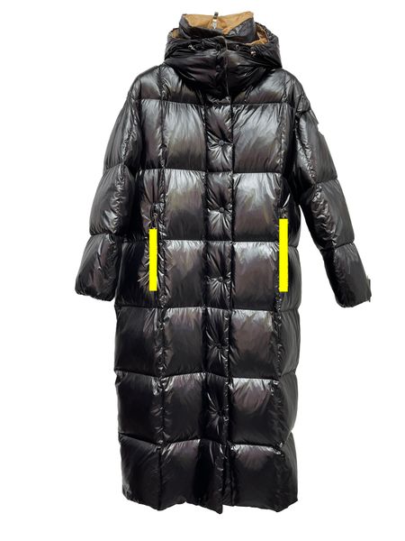 monclair luxury french ladies down jacket maya france brand designer hooded long thicken coat, Black
monclair luxury french ladies down jacket maya france brand designer hooded long thicken coat, Black