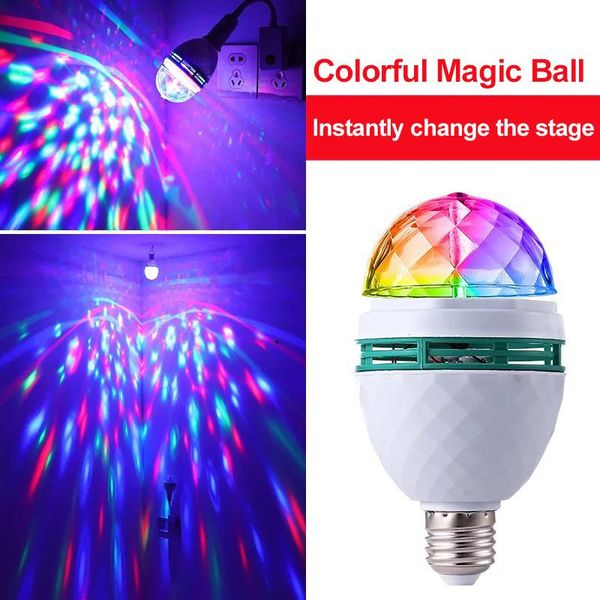 bulbs portable colorful led bulb e27 rgb 3w crystal ball auto rotating stage effect light disco party lamp atmosphere
bulbs portable colorful led bulb e27 rgb 3w crystal ball auto rotating stage effect light disco party lamp atmosphere