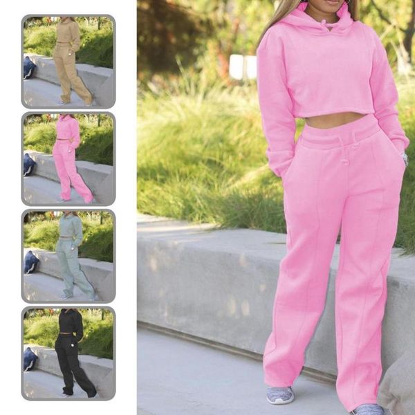 women's two piece pants suit long sleeve tracksuit hat women drawstring trousers for going out, White
women's two piece pants suit long sleeve tracksuit hat women drawstring trousers for going out, White