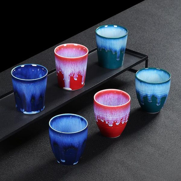 mugs korean style simple and fashionable flowing glaze ceramic coffee high-value light-luxury personalized tea cups master 
mugs korean style simple and fashionable flowing glaze ceramic coffee high-value light-luxury personalized tea cups master