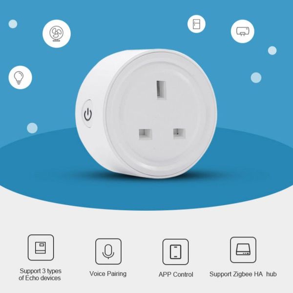 1pc mini smart wifi plug standard socket outlet works with amazon alexa for support echo voice control* automation modules
1pc mini smart wifi plug standard socket outlet works with amazon alexa for support echo voice control* automation modules