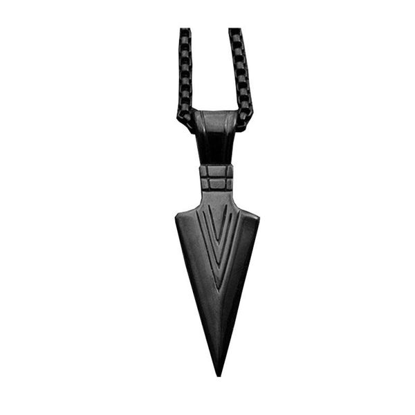 sparta spearhead long men necklace pendant chain punk for boyfriend male stainless steel jewelry creativity gift wholesale necklaces, Silver
sparta spearhead long men necklace pendant chain punk for boyfriend male stainless steel jewelry creativity gift wholesale necklaces, Silver