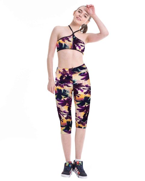 leggings fashion hip lifting and slim yoga 7-point printing women's outdoor sports pants, Black
leggings fashion hip lifting and slim yoga 7-point printing women's outdoor sports pants, Black