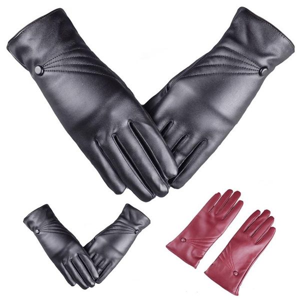 wide brim hats ladies winter pu leather gloves for women trendy plus velvet thickening fashion warm modelsdriving, Blue;gray
wide brim hats ladies winter pu leather gloves for women trendy plus velvet thickening fashion warm modelsdriving, Blue;gray