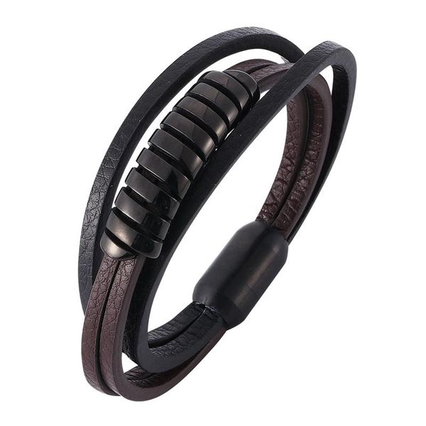 charm bracelets & bangles men punk jewelry multilayer leather rope bracelet stainless steel magnetic clasp male ph510, Golden;silver
charm bracelets & bangles men punk jewelry multilayer leather rope bracelet stainless steel magnetic clasp male ph510, Golden;silver