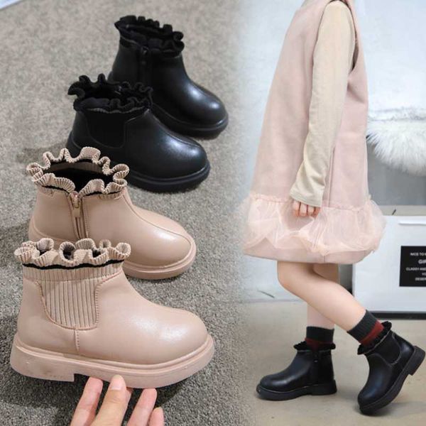 boots girls microfiber little girl princess short plus velvet autumn and winter cotton children, Black;grey
boots girls microfiber little girl princess short plus velvet autumn and winter cotton children, Black;grey