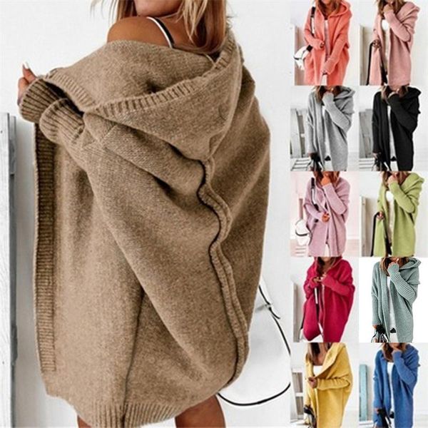 women's knits & tees knitted cardian sweater hoodies winter ladies long sleeve solid loose button soft femme, White
women's knits & tees knitted cardian sweater hoodies winter ladies long sleeve solid loose button soft femme, White