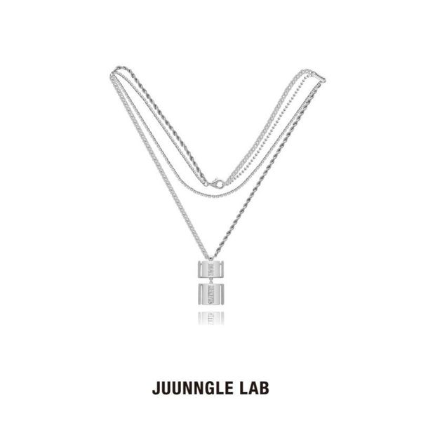 pendant necklaces juunngle lab razor steel necklace, layered, unisex, hip-hop, blade, gold-plated, trendy, Silver
pendant necklaces juunngle lab razor steel necklace, layered, unisex, hip-hop, blade, gold-plated, trendy, Silver